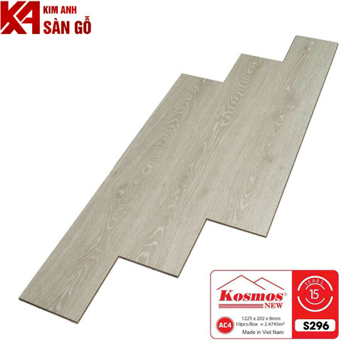 Sàn Gỗ Công Nghiệp 8MM KOSMOS-S296